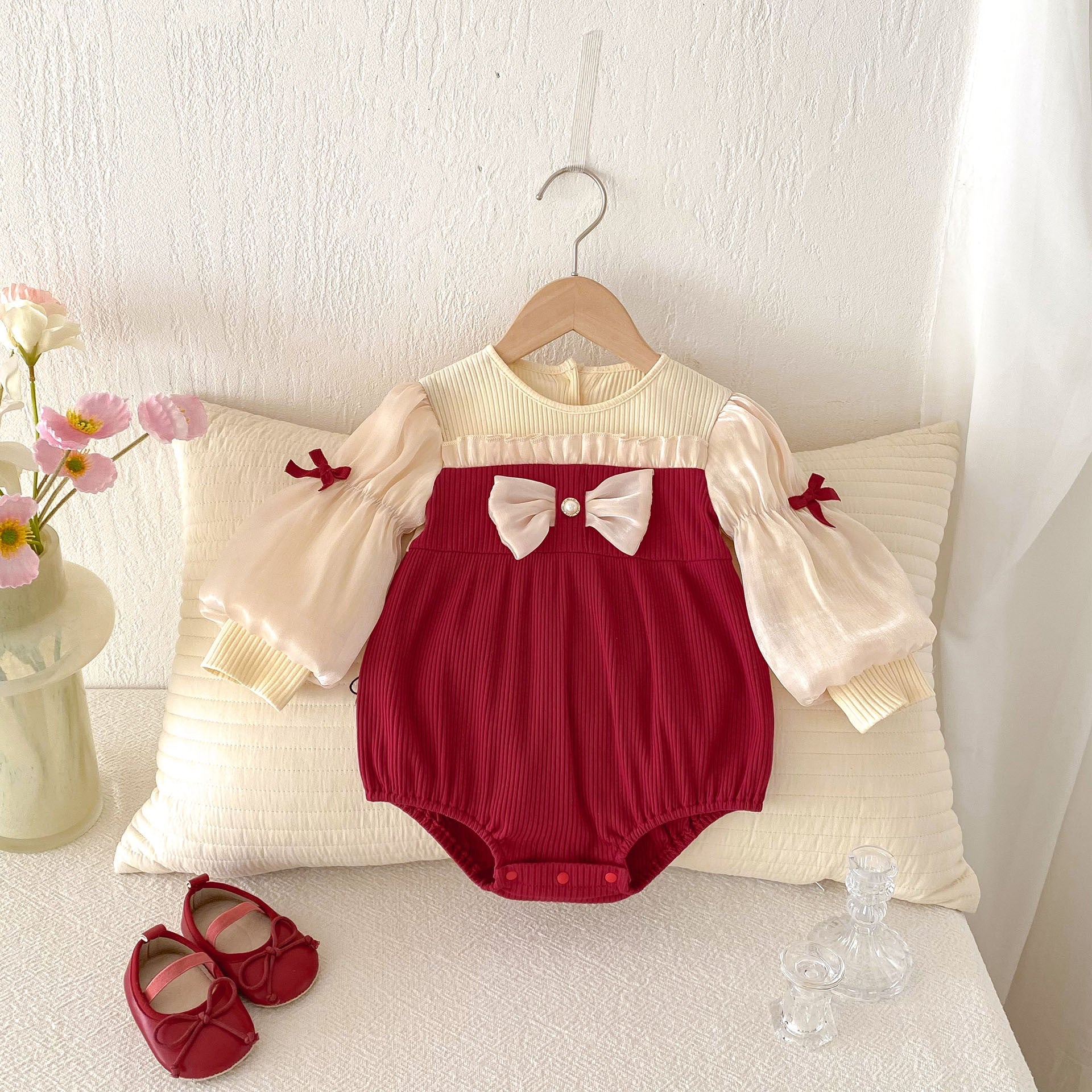 Why Your Baby Needs the Baby Jumpsuit Bow Puff Sleeve Bottom-Covering Rompers